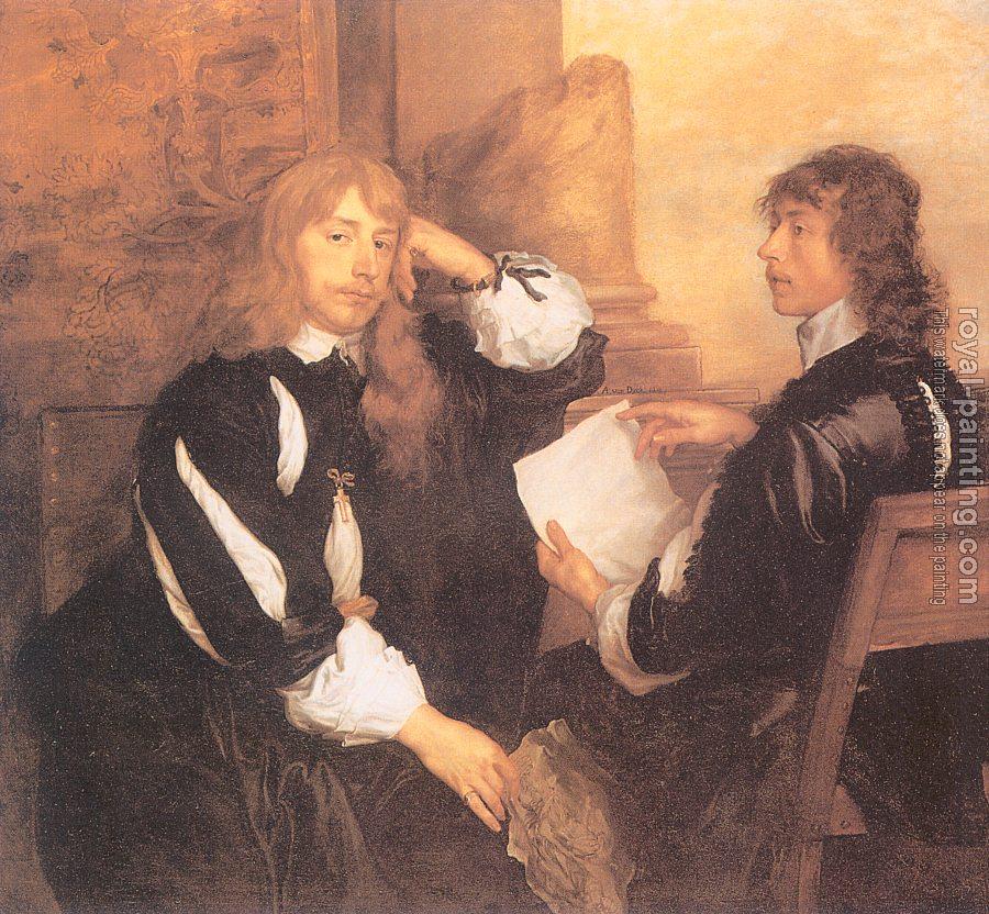 Anthony Van Dyck : Thomas Killigrew and William Lord Crofts